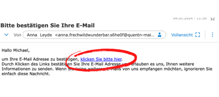 Email 2 - Dankeseite