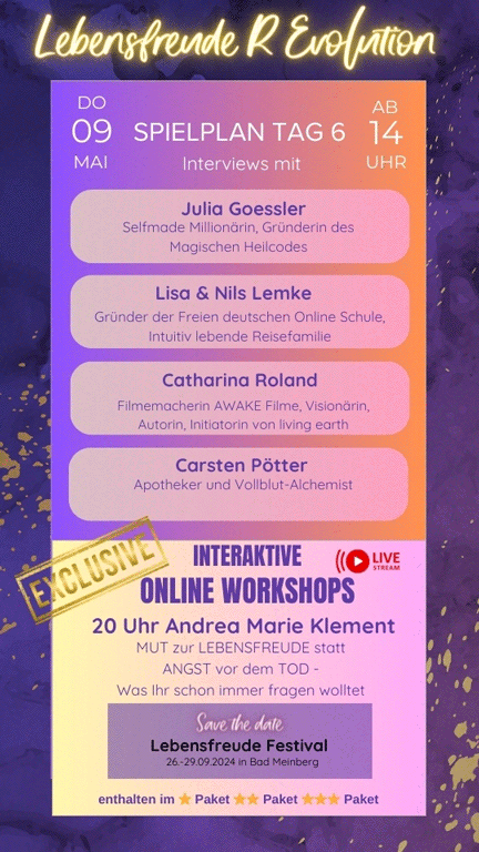 Lebensfreude-Revolution-Summit-Timetable-Tag-6